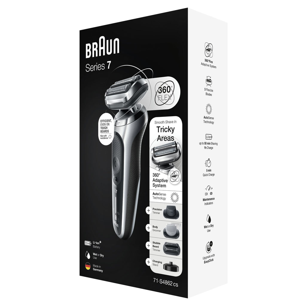 BRAUN Sølv Shaver 71-S4862cs