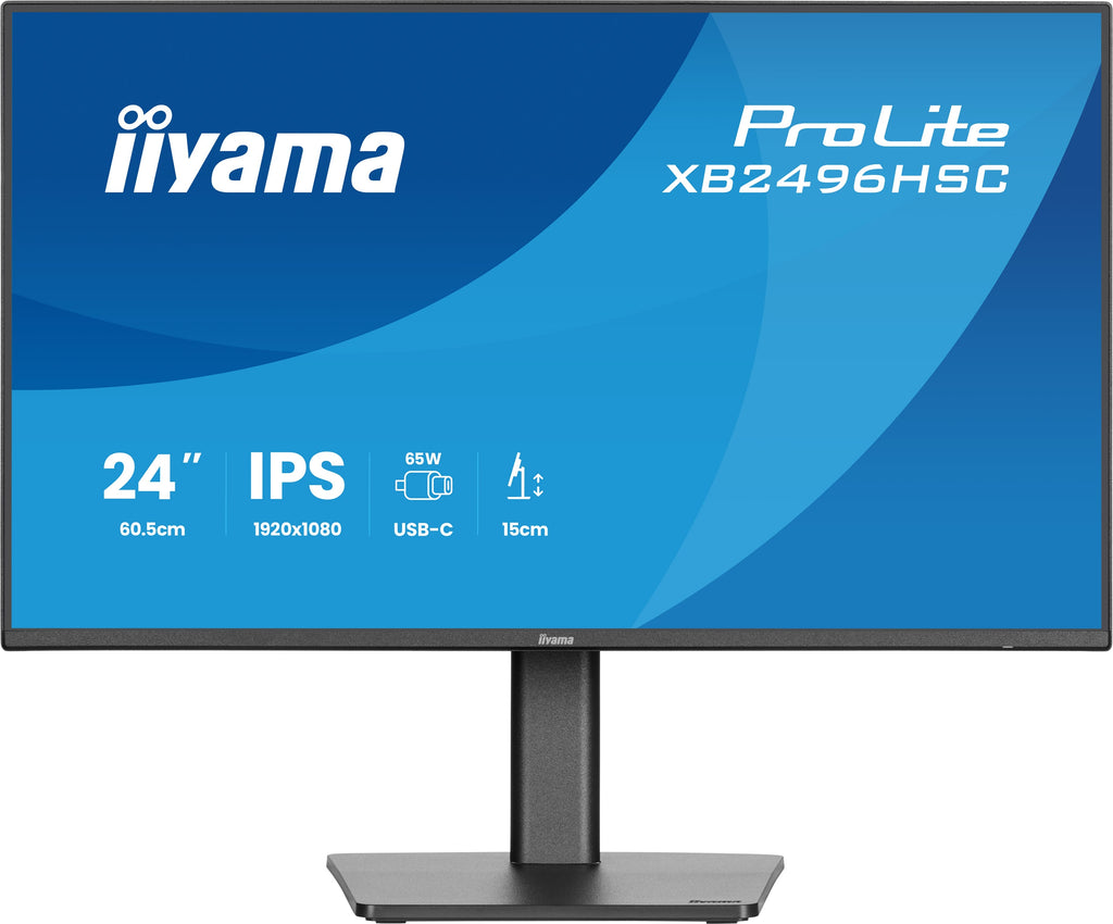 iiyama ProLite XB2496HSC-B1 écran plat de PC 60,5 cm (23.8") 1920 x 1080 pixels Full HD LED Noir