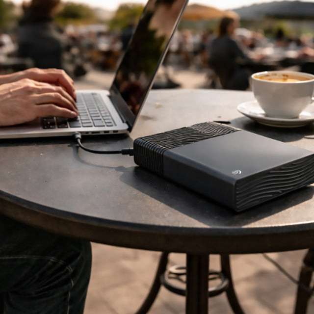 Seagate One Touch STNB16000400 disque dur externe 16 To USB Type-C Gris foncé