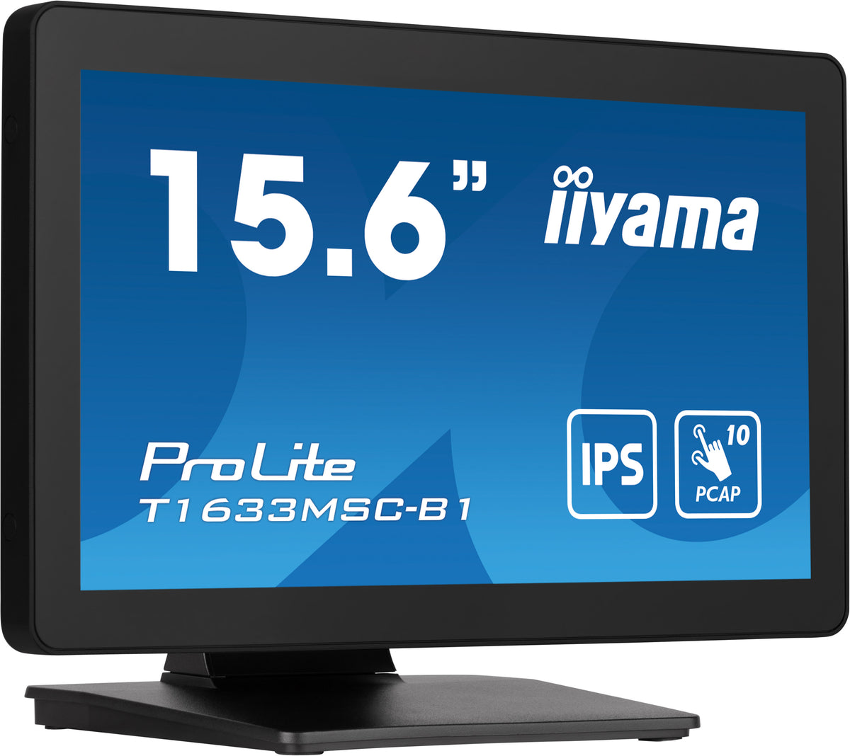 iiyama ProLite T1633MSC-B1 Écran Tactile 15.6" Full HD 1920 x 1080 LCD Noir