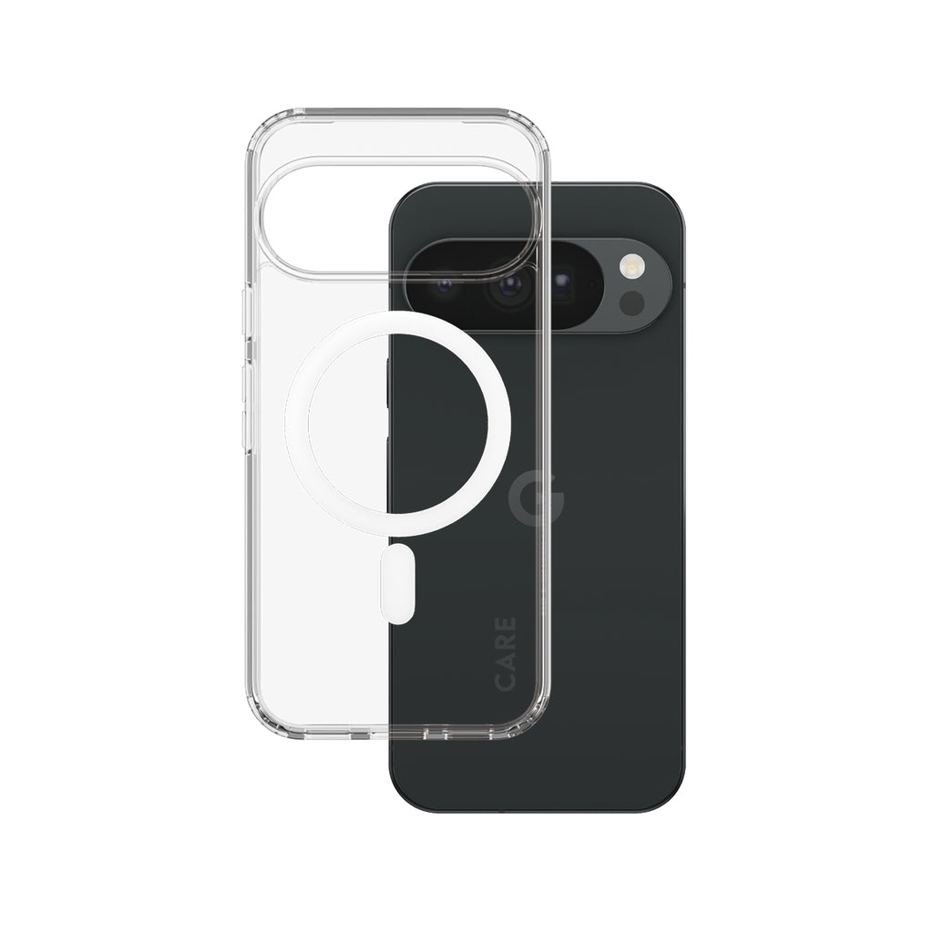 PanzerGlass CARE™ by ® Urban Combat Case Transparent w. White Qi Google Pixel 11 coque de protection pour téléphones por