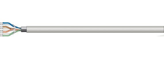 Intellinet Câble Réseau Cat6 S/FTP (S-STP) Gris 305m