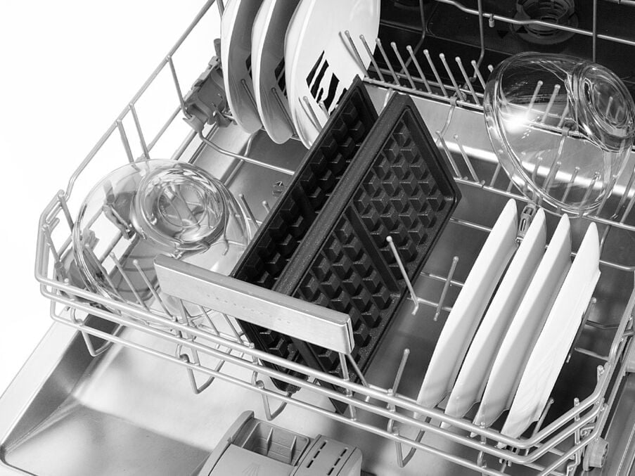 Braun SnackMaker 5 SM5005 Gaufrier et Appareil à Croque-Monsieur, 800 W, Argent
