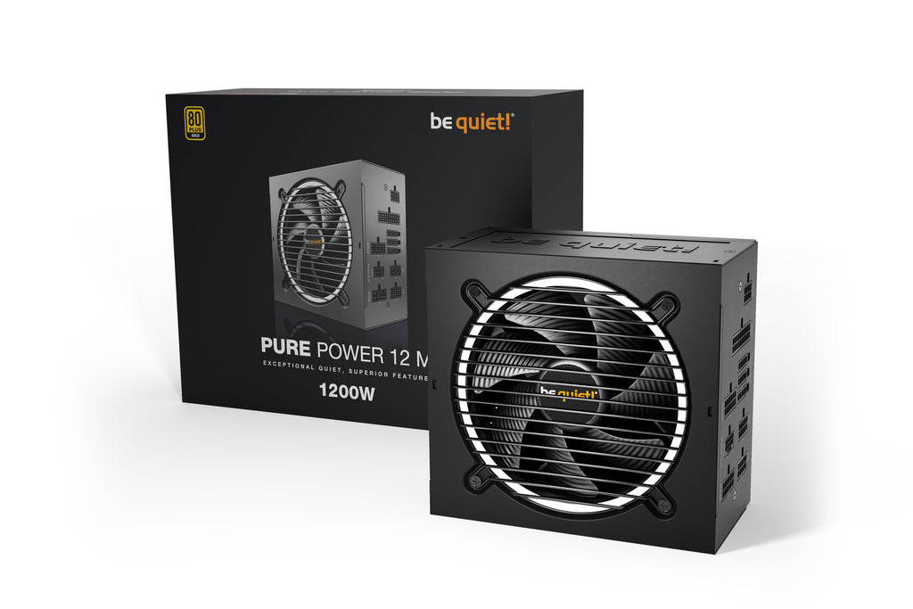 be quiet! Pure Power 12 M 1200 W Alimentation ATX 3.1 80 Plus Gold