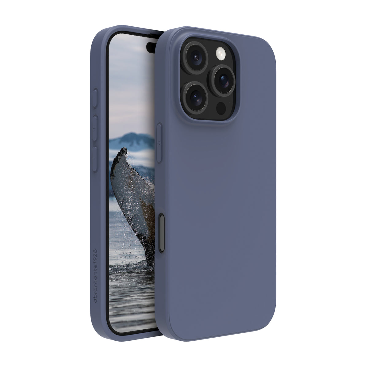dbramante1928 Greenland Coque de Protection pour iPhone 16 Pro Max 6.9", Housse Bleue