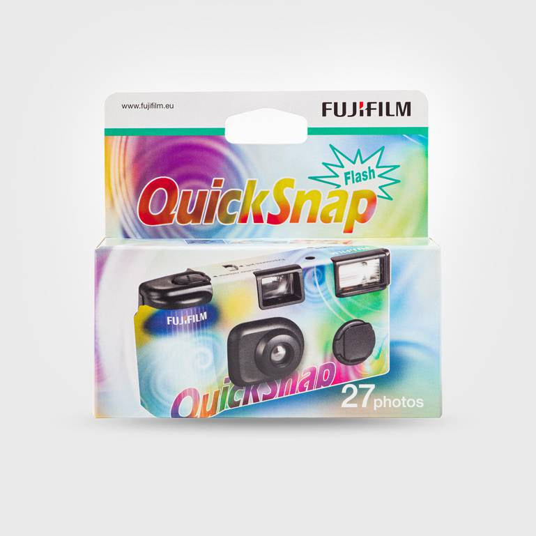 Fujifilm Quicksnap Flash Caméra-film jetable 135 mm Noir
