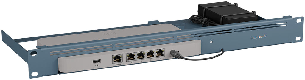 Équerre de fixation RM-CI-T23 pour racks, Couleur Bleu