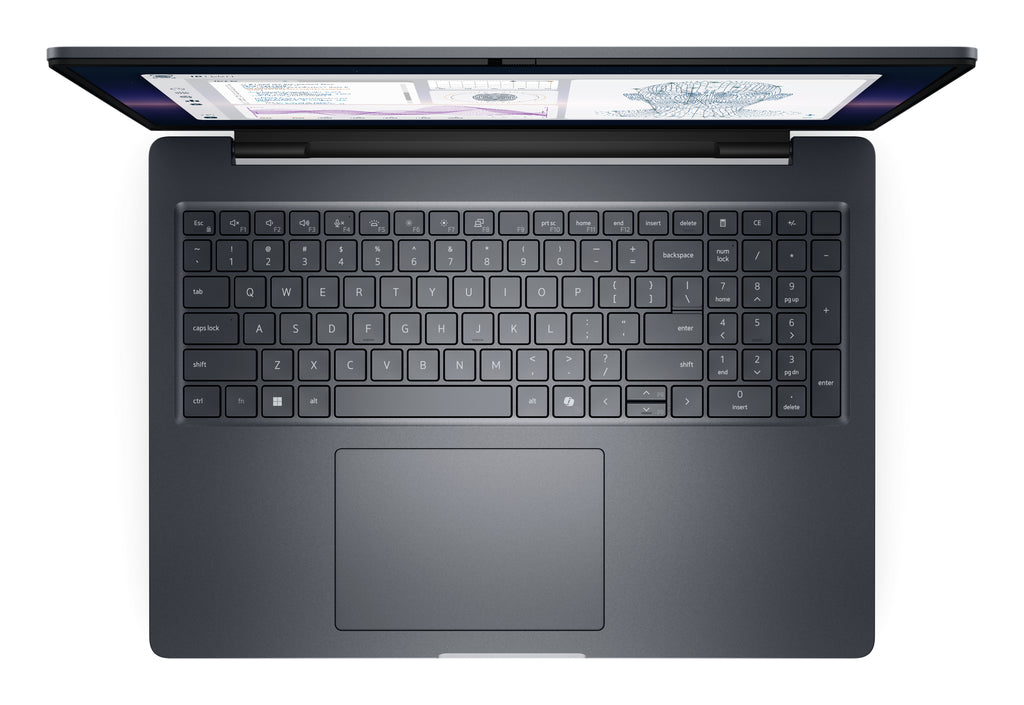 DELL Pro Max 16 Plus MB16250 Intel Core Ultra 7 265HX Station de travail mobile 40,6 cm (16") Full HD+ 32 Go DDR5-SDRAM 1 To SSD NVIDIA RTX PRO 2000 Blackwell Wi-Fi 7 (802.11be) Windows 11 Pro Nordique Noir