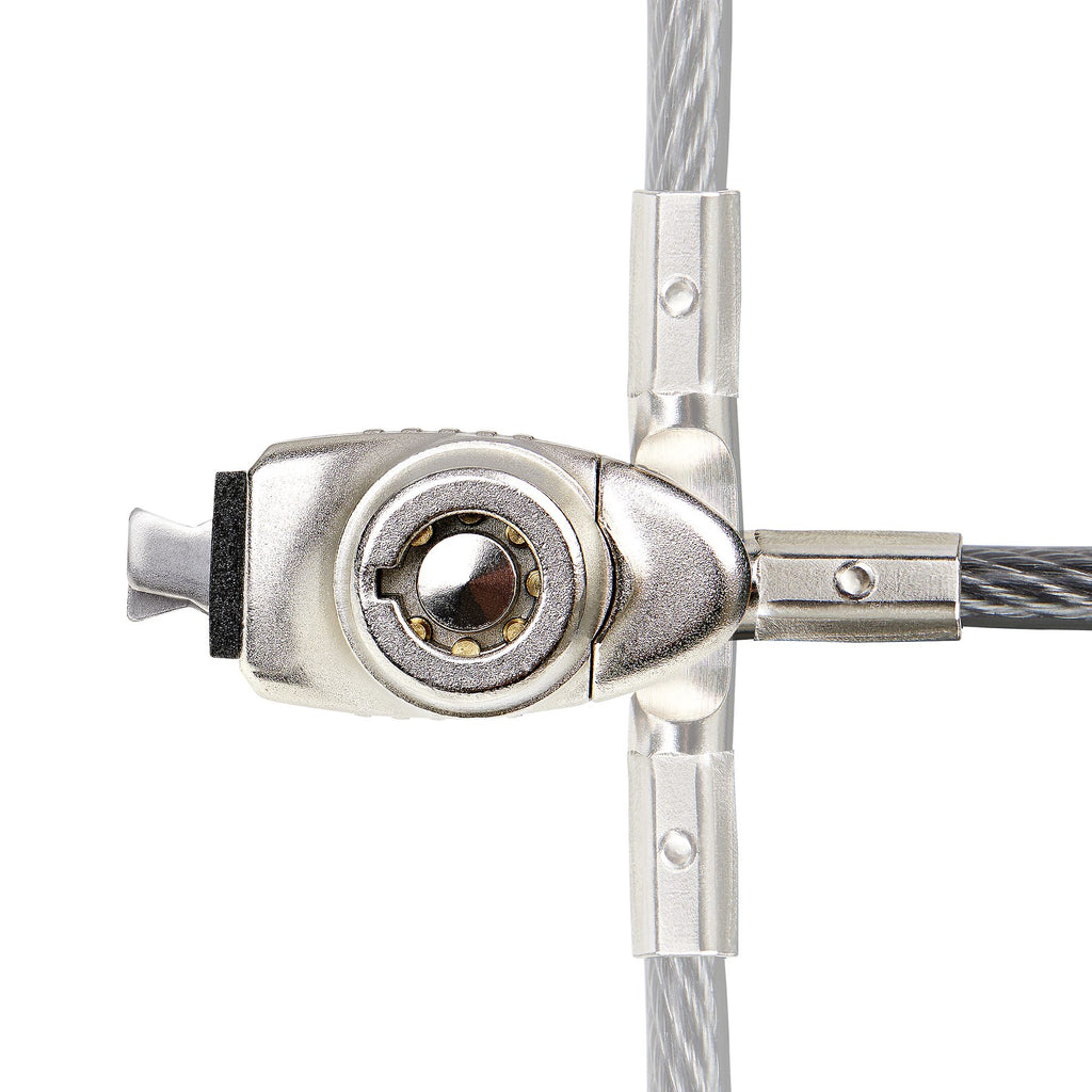 StarTech.com Antivol pour Ordinateur Portable Noble Wedge, Câble en Acier 1,5m, Serrure à Clé
