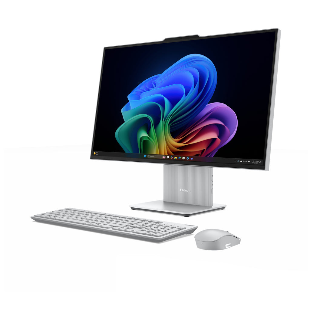 Lenovo IdeaCentre AIO 27ILL11 Intel Core Ultra 7 256V 68,6 cm (27") 1920 x 1080 pixels PC All-in-One 16 Go LPDDR5x-SDRAM 512 Go SSD Windows 11 Home Wi-Fi 6 (802.11ax) Gris - vue 3