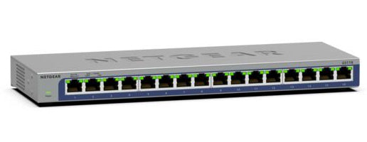 NETGEAR GS116 Non-géré L2 Gigabit Ethernet (10/100/1000) Noir