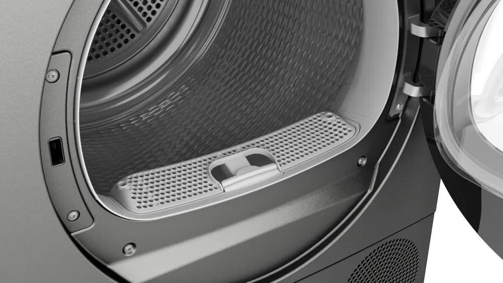 Bosch Bosch Serie 6 WQG243DR10 sèche-linge Pose libre Charge avant 9 kg Gris