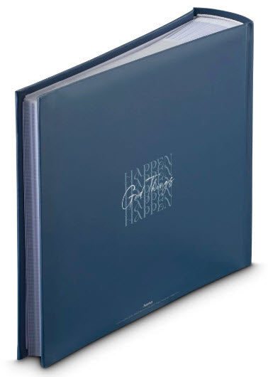 Hama Good Things album photo et protège-page Bleu 200 feuilles 10 x 15 Reliure du livre