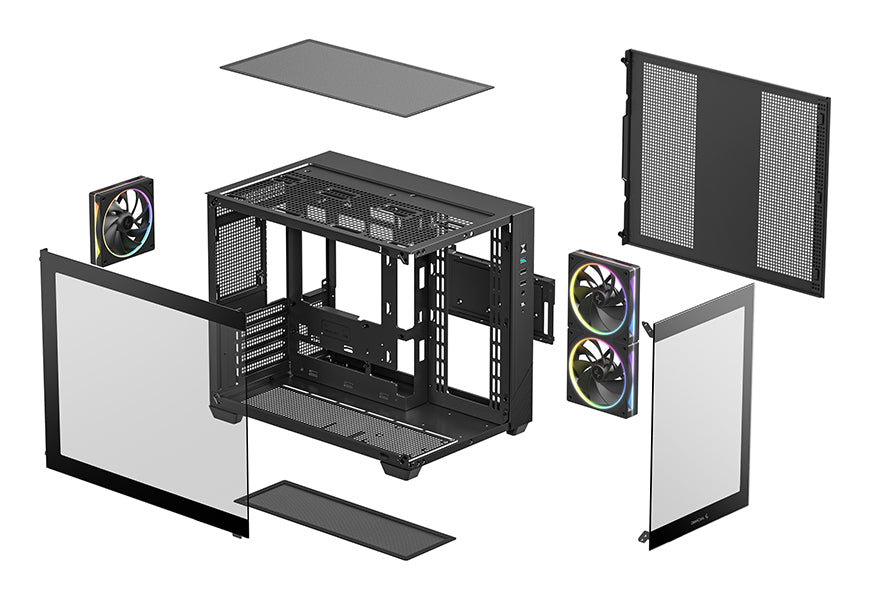 DeepCool CG330 3F Boîtier PC Tower Micro ATX