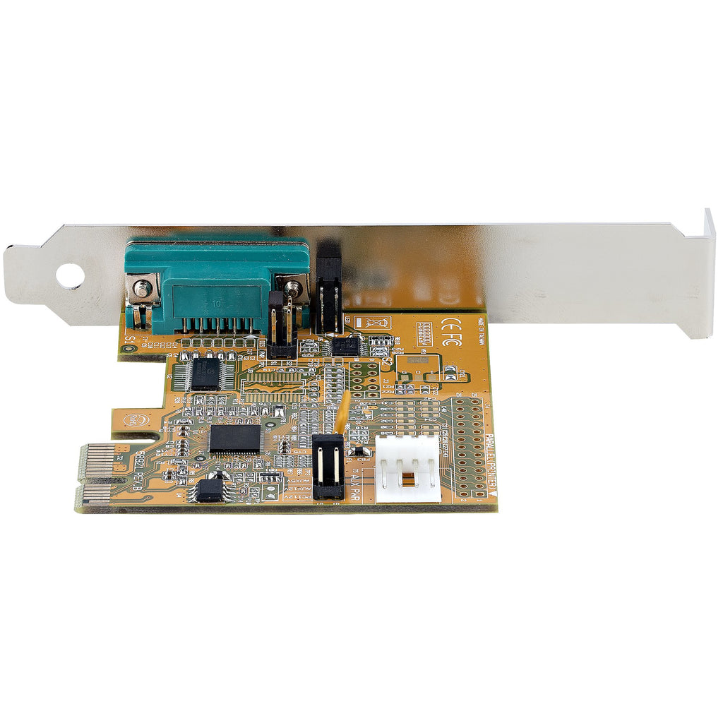 StarTech.com Carte Série PCI Express 1 Port RS232 DB9 avec UART 16C1050, Profil Bas et Standard