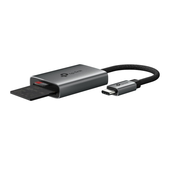 TP-Link UA430C lecteur de carte mémoire USB 3.2 Gen 1 (3.1 Gen 1) Type-C Gris