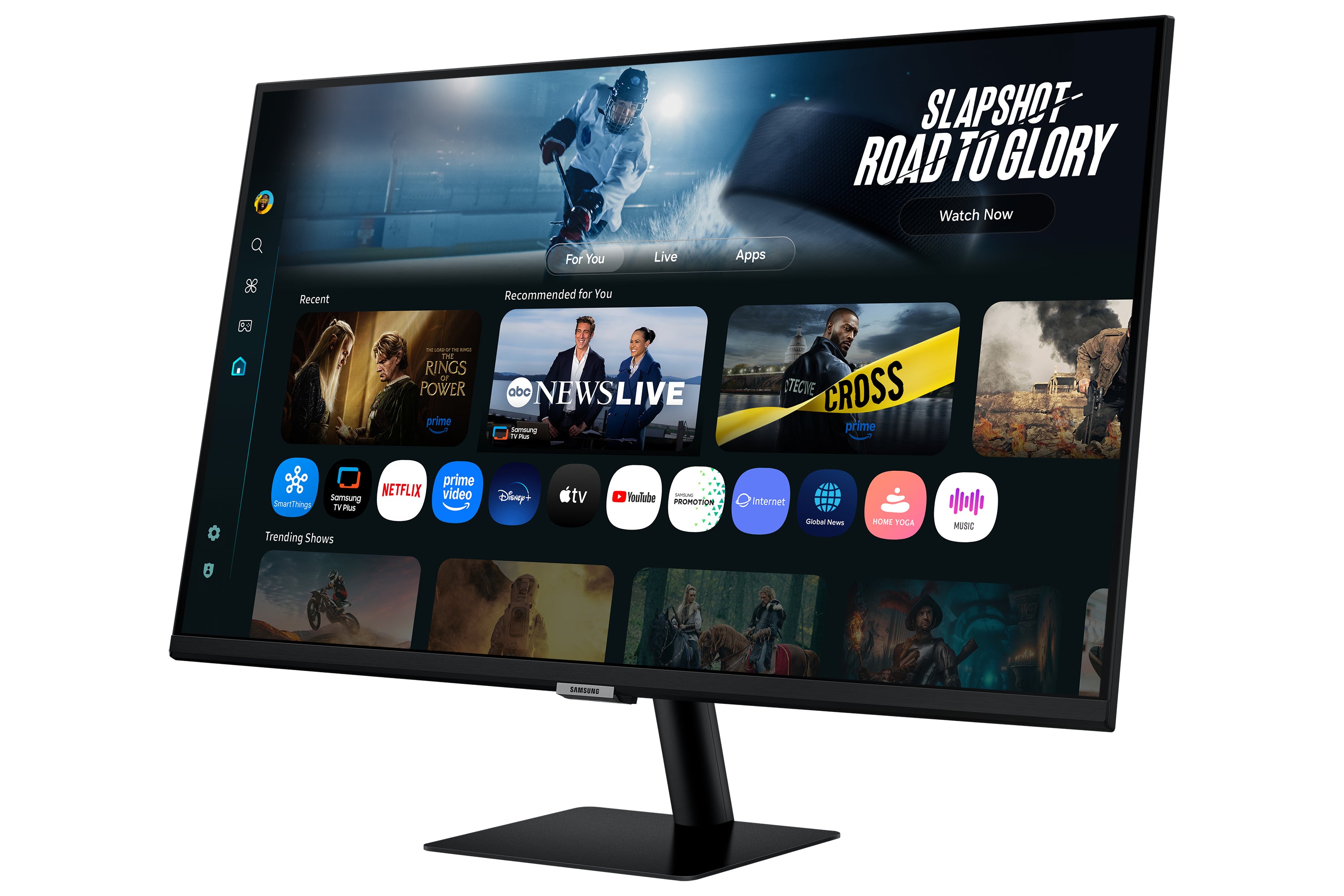 Samsung M7 M70F écran plat de PC 81,3 cm (32") 3840 x 2160 pixels 4K Ultra HD LED Noir