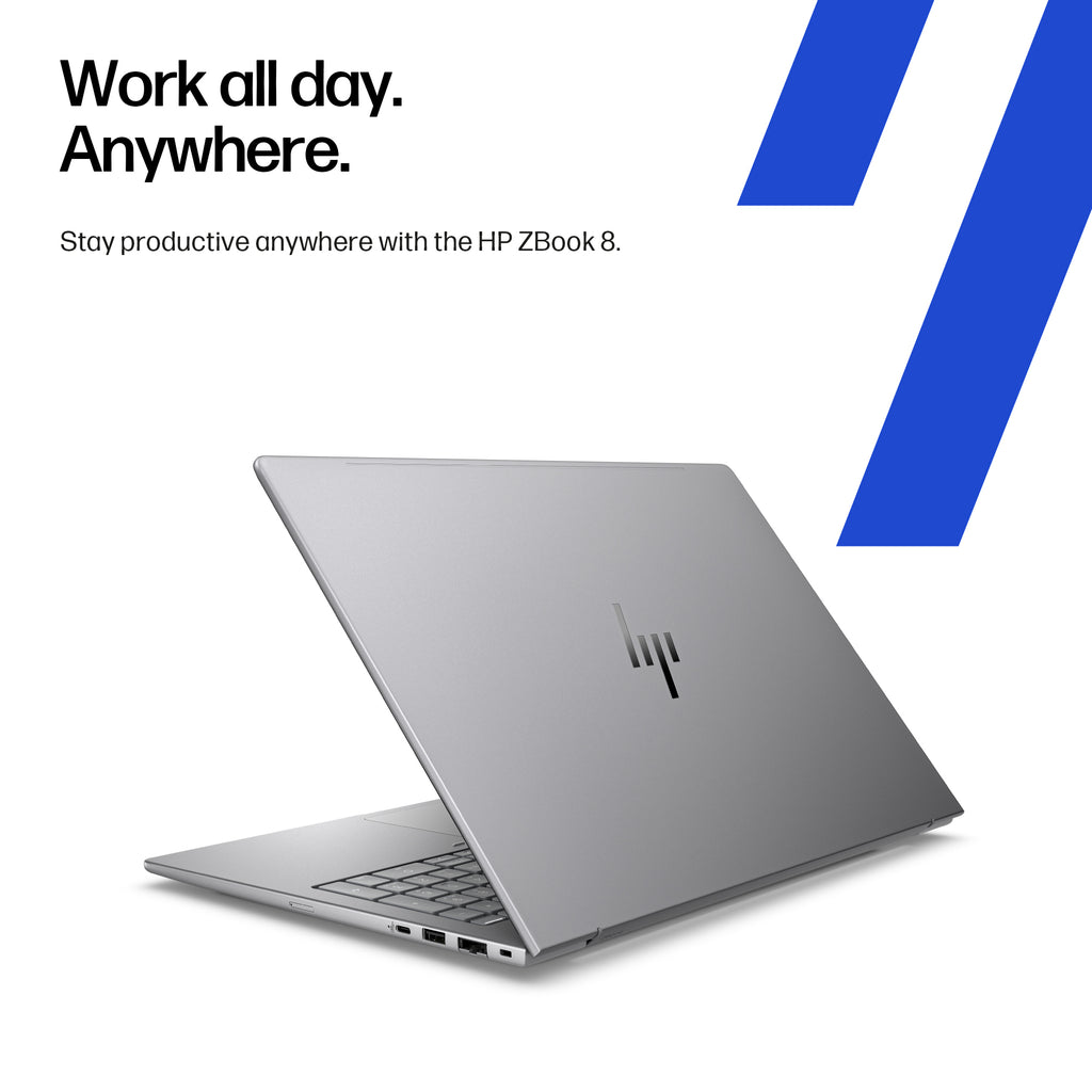HP ZBook 8 G1i 16 3840 x 2400 285H 64GB 2TB Intel Arc 140T Windows 11 Pro
