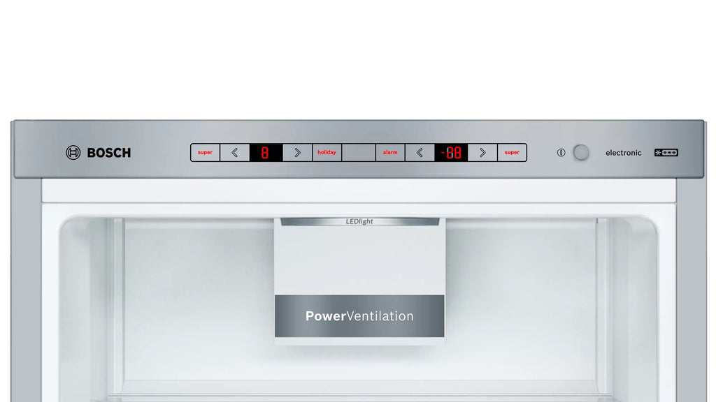 Bosch Bosch Serie 6 KGE49AICA réfrigérateur-congélateur Pose libre 419 L Acier inoxydable