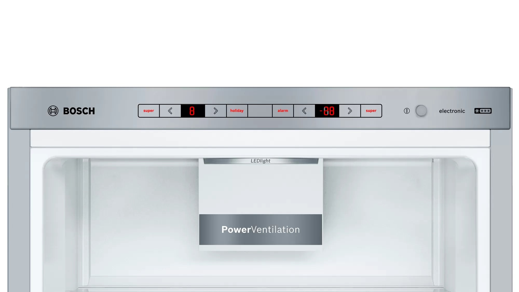 Bosch Bosch Serie 6 KGE49AICA réfrigérateur-congélateur Pose libre 419 L Acier inoxydable