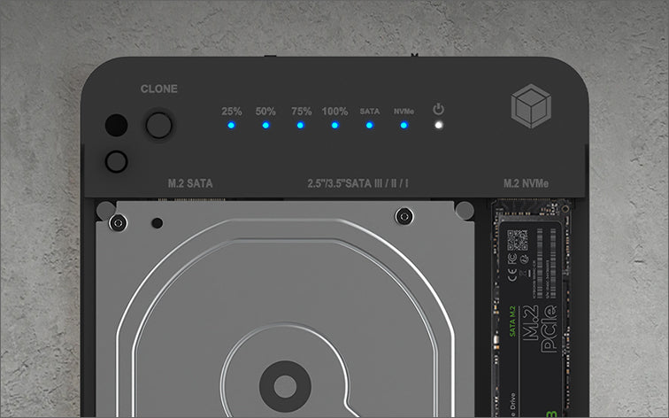 ICY BOX IB-2915MSCL-C31 USB 3.2 Gen 2 (3.1 Gen 2) Type-C Noir