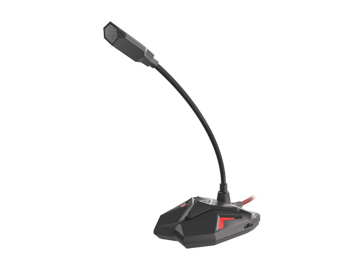 GENESIS Radium 100 Noir, Rouge Microphone de PC