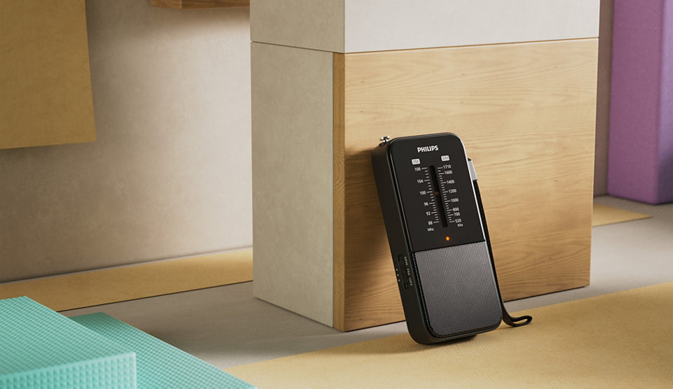 Philips TAR1509/00 Radio portable Analogique Noir