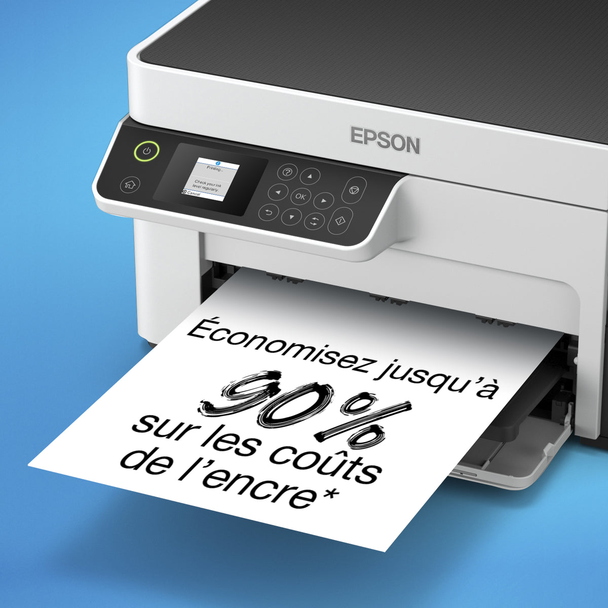 Epson EcoTank ET-M2120 Imprimante Jet d'encre A4, 1440 x 720 DPI, 32 ppm, Wifi