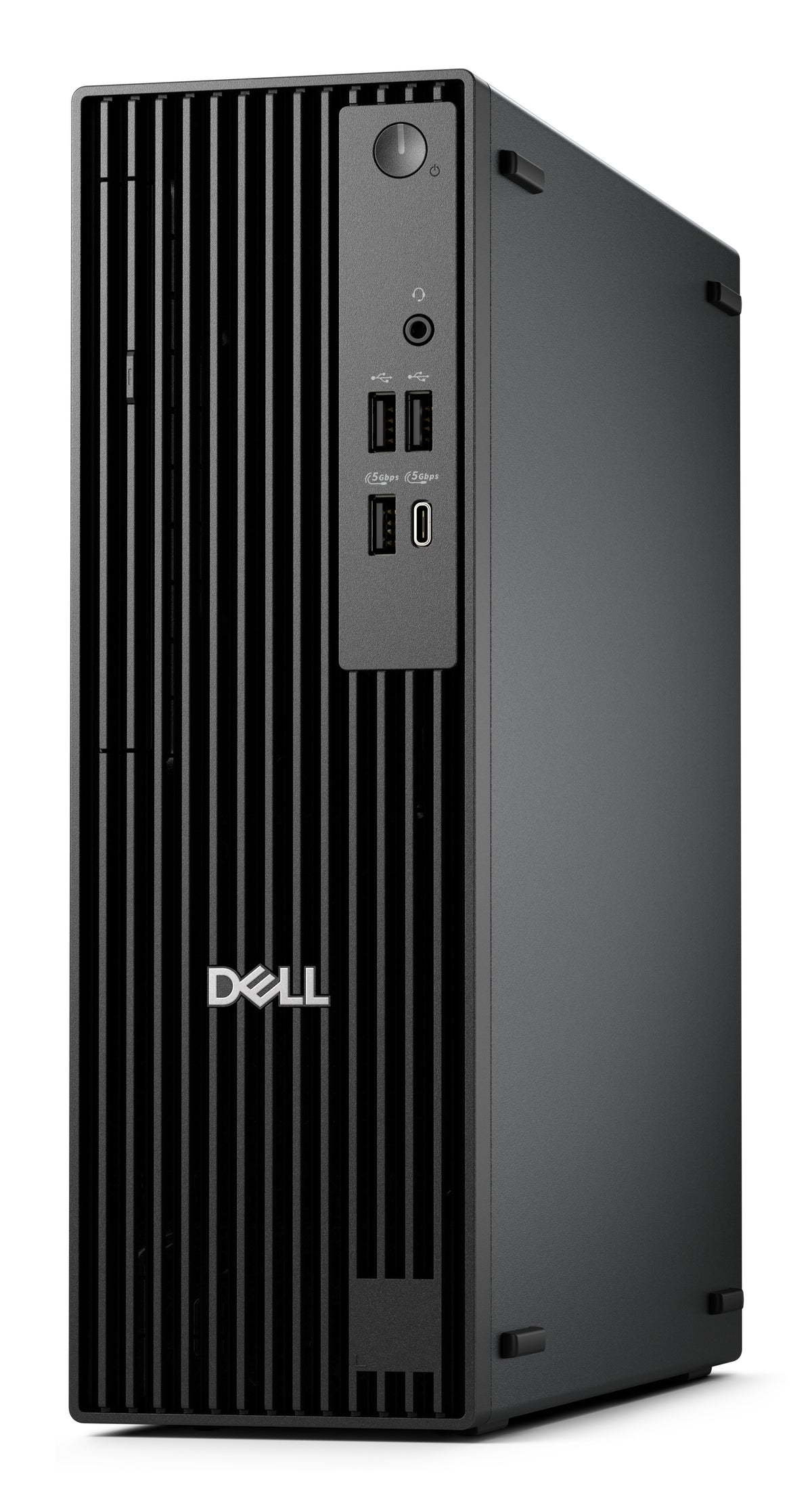DELL Pro QCS1255 AMD Ryzen™ 5 8600G 16 Go DDR5-SDRAM 512 Go SSD Windows 11 Pro Slim PC PC Noir