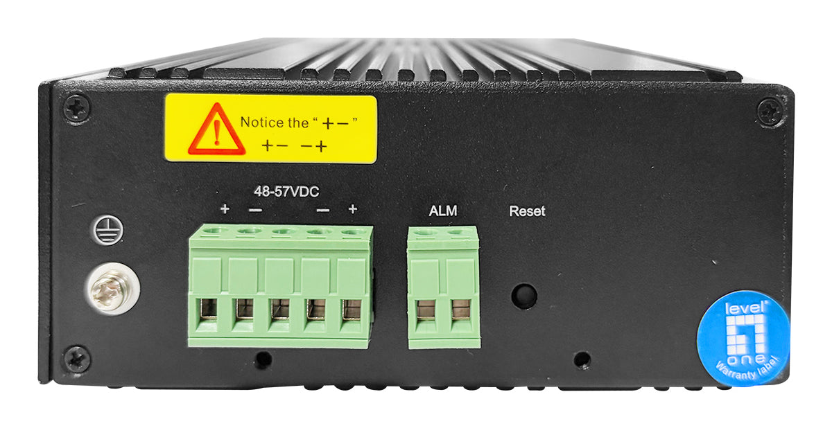 LevelOne IGP-1091 Géré L3 2.5G Ethernet (100/1000/2500) Connexion Ethernet, supportant l'alimentation via ce port (PoE) 