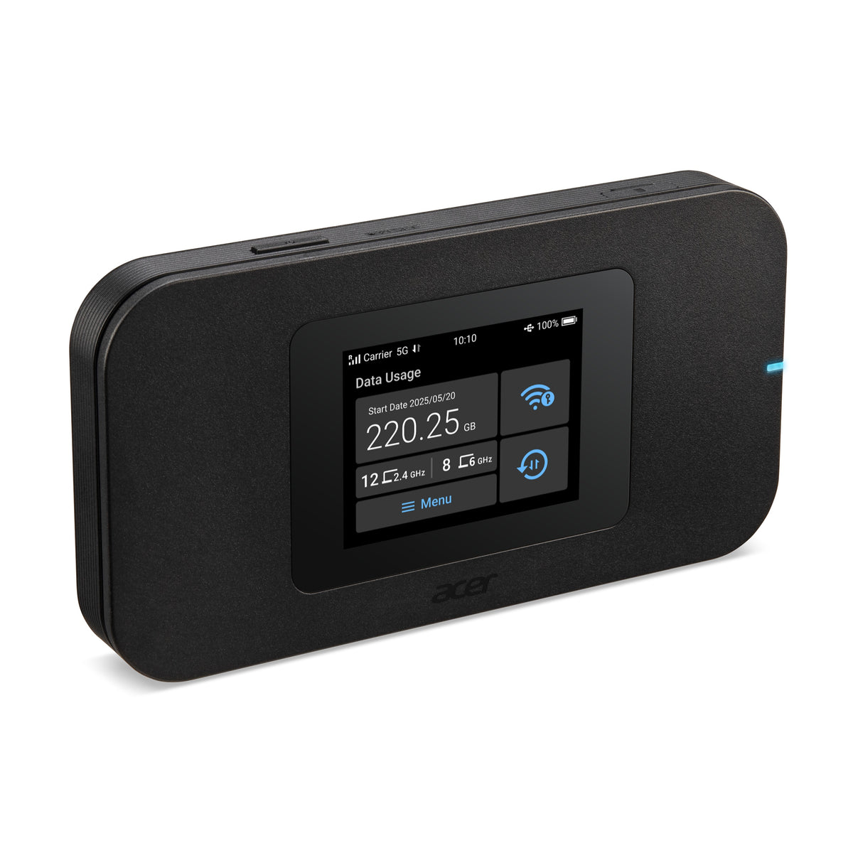 Acer Connect Enduro M4D routeur sans fil Bi-bande (2,4 GHz / 5 GHz) 5G Noir