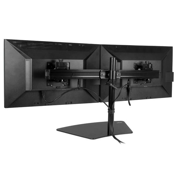 StarTech.com Support de Bureau pour 2 Écrans jusqu'à 24 pouces, Acier et Aluminium