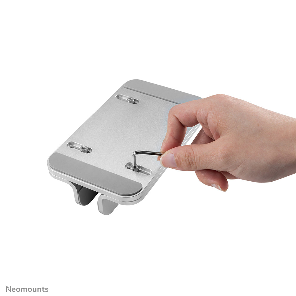 Neomounts NSLS300SILVER Suporte para Computadores Portáteis Suporte para computador portátil Prateado 43,2 cm (17")