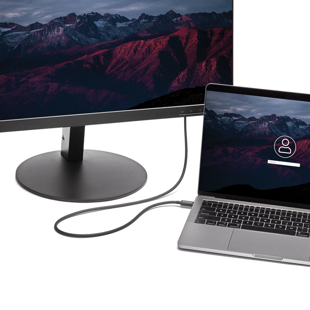 StarTech.com Câble Thunderbolt 3 (20 Gb/s) USB-C de 1 m - Compatible Thunderbolt, USB et DisplayPort - M/M