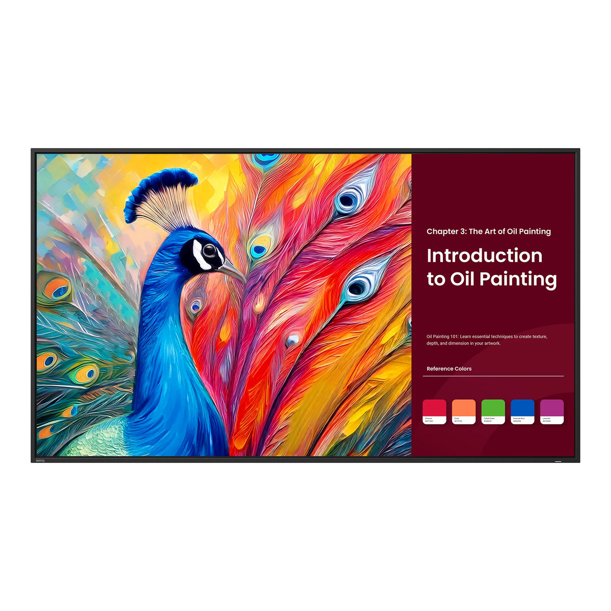 BenQ SH5504 Écran de Signalisation Numérique 55" LCD 4K UHD 800 cd/m² Android 24/7 Noir