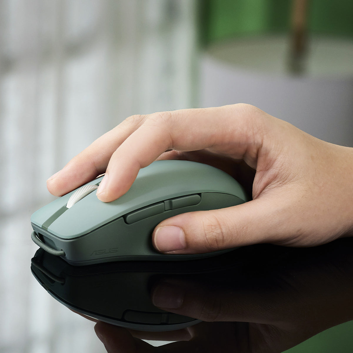 ASUS SmartO Mouse MD200 Silent Plus souris Bureau Ambidextre RF sans fil + Bluetooth Optique 4200 DPI