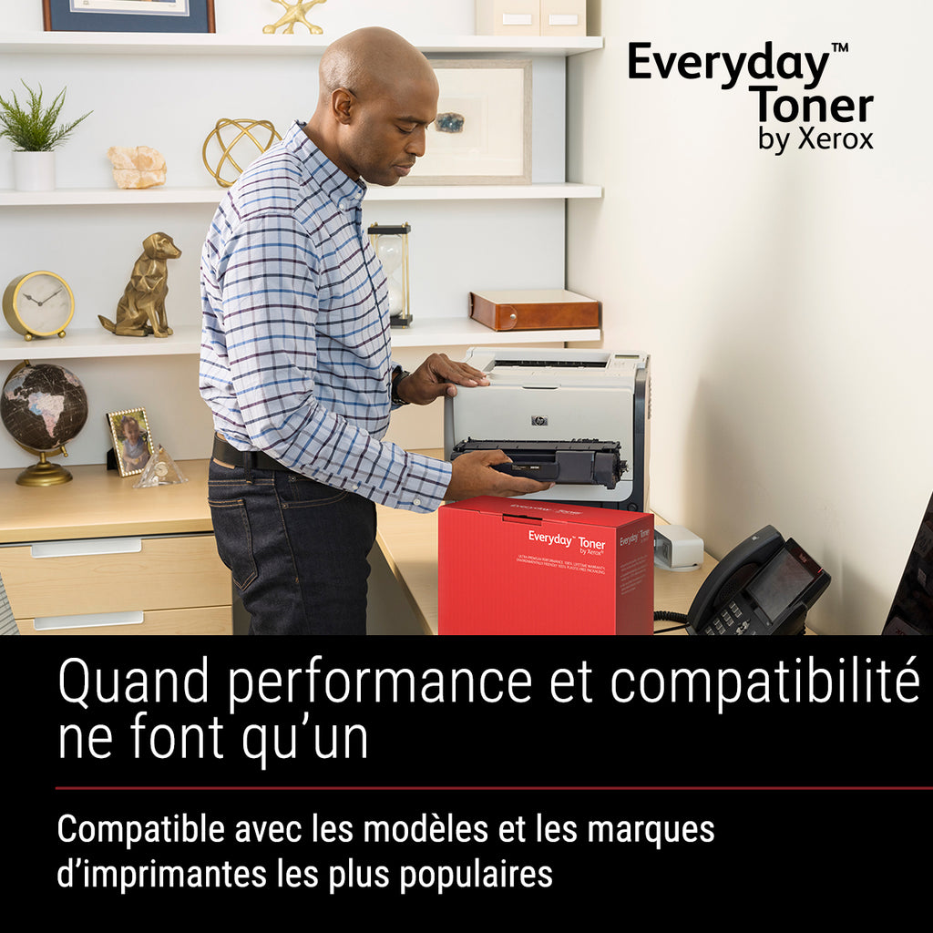 Toner Noir Everyday™ de Xerox compatible avec Brother TN-243BK, Grande capacité