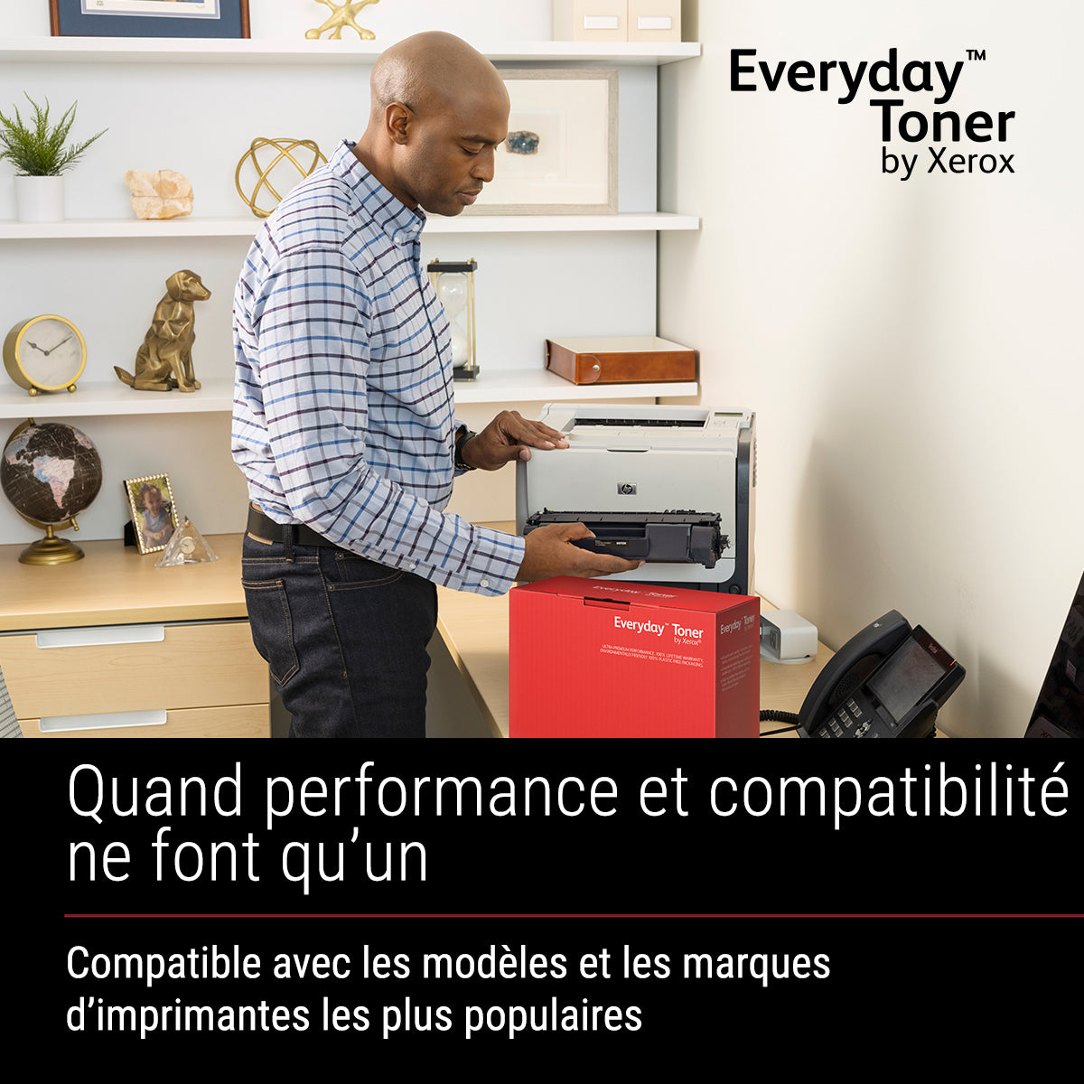 Toner Magenta Everyday™ de Xerox compatible avec Brother TN248M, Capacité standard