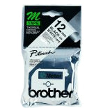 Brother M-K231SBZ ruban d'étiquette Noir sur blanc