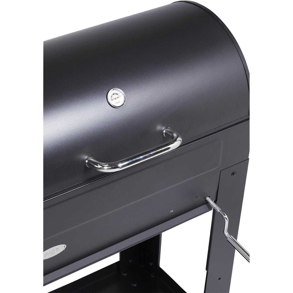 IMOR Barbecue Tonneau à Charbon de bois avec Couvercle Multicuisson Ronda
