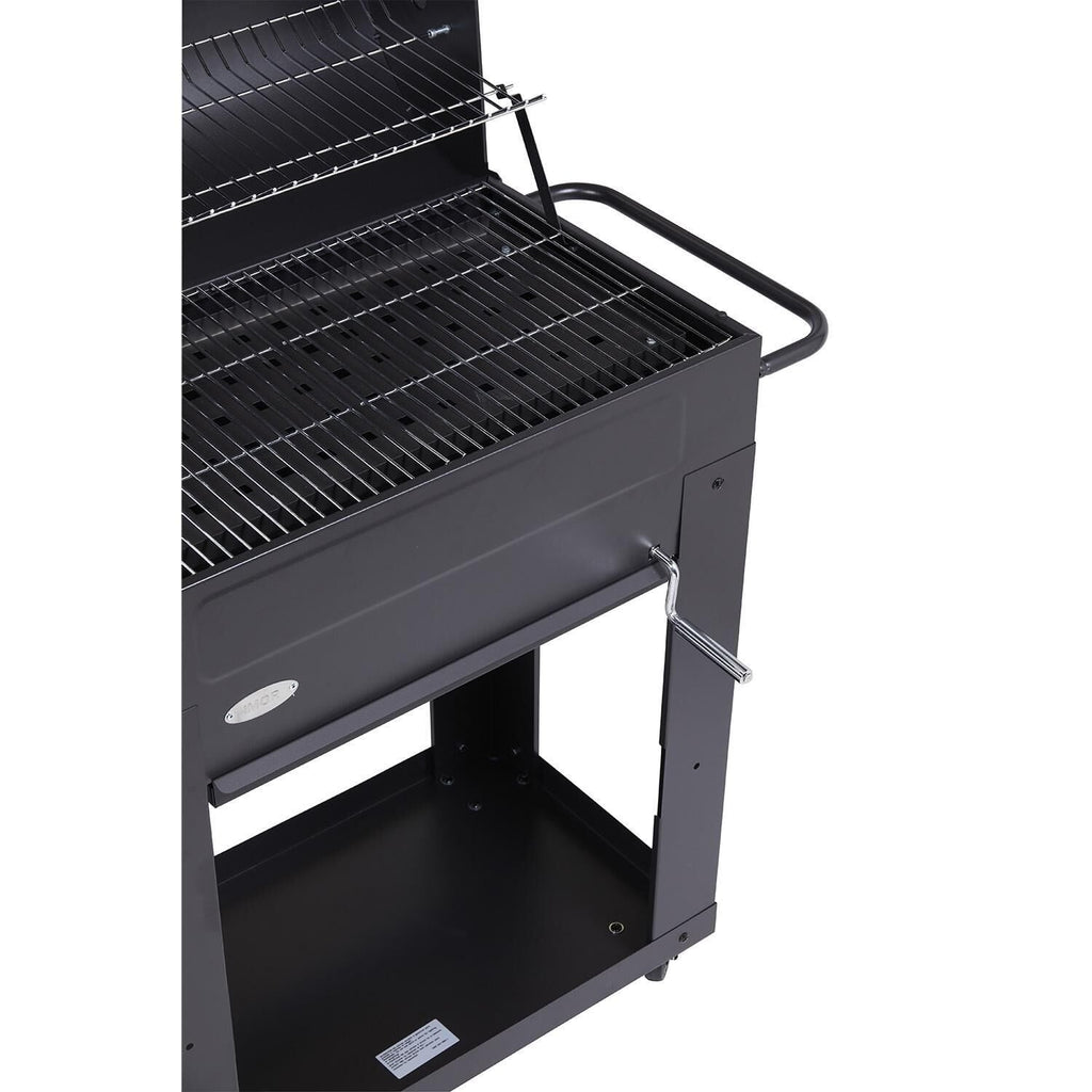 IMOR Barbecue Tonneau à Charbon de bois avec Couvercle Multicuisson Ronda