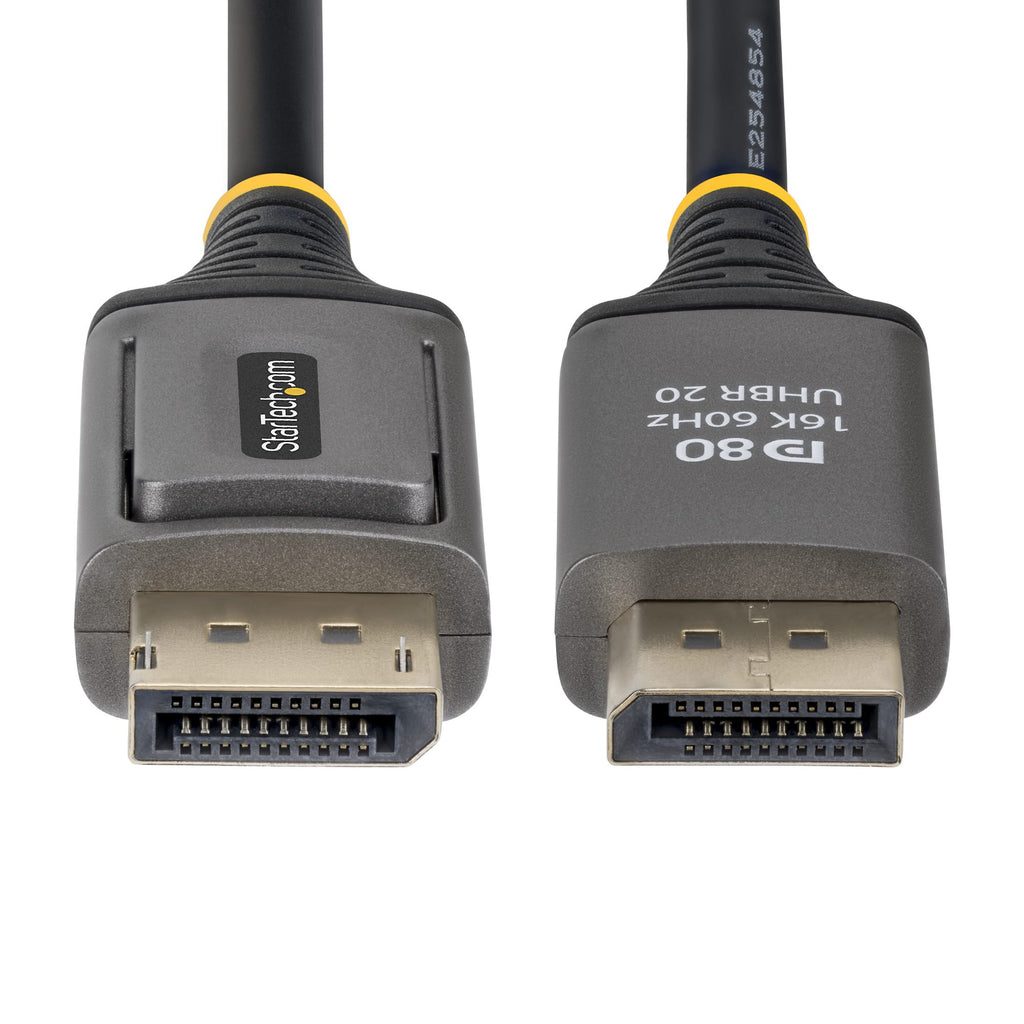 StarTech.com Câble DisplayPort 2.1 DP80 Certifié VESA 50cm, 16K 60Hz DSC 1.2a, 10K/8K 60Hz Non Compressé