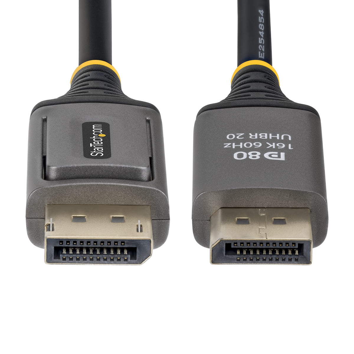 StarTech.com Câble DisplayPort 2.1 DP80 Certifié VESA 50cm, 16K 60Hz DSC 1.2a, 10K/8K 60Hz Non Compressé