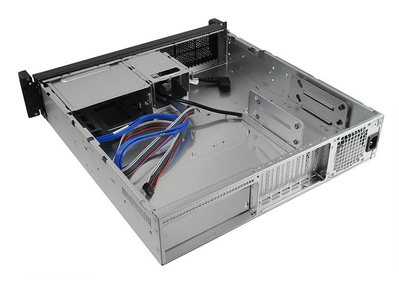 Chieftec UNC-209SR-B-OP Châssis de Serveur Modulaire Rack 2U Noir