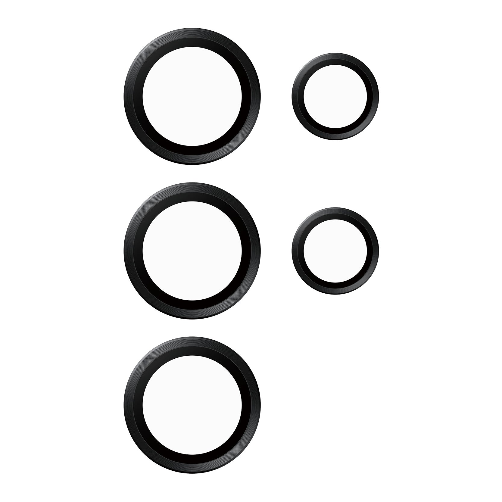 PanzerGlass ® Hoops® Camera Lens Protector Black Samsung Galaxy S24 Ultra Protection d'écran transparent 1 pièce(s)