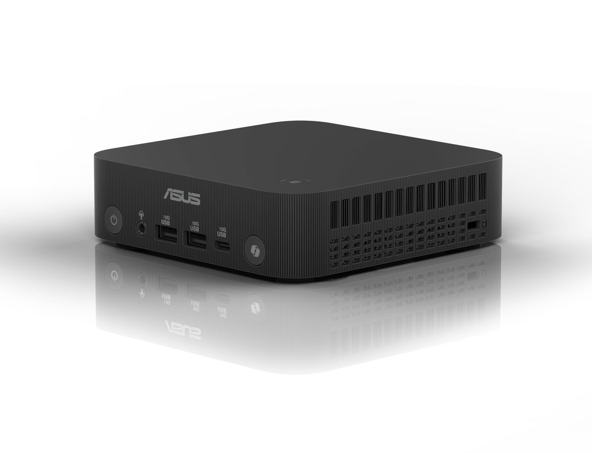 ASUS ExpertCenter PN54 S50004NN Mini PC AMD Ryzen AI 5 340, 16 Go DDR5, 512 Go SSD, Windows 11 Pro, Noir