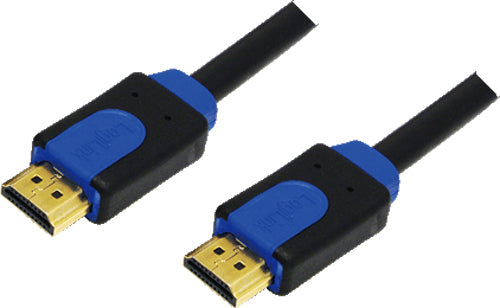 LogiLink CHB1102 câble HDMI 2 m HDMI Type A (Standard) Noir, Bleu