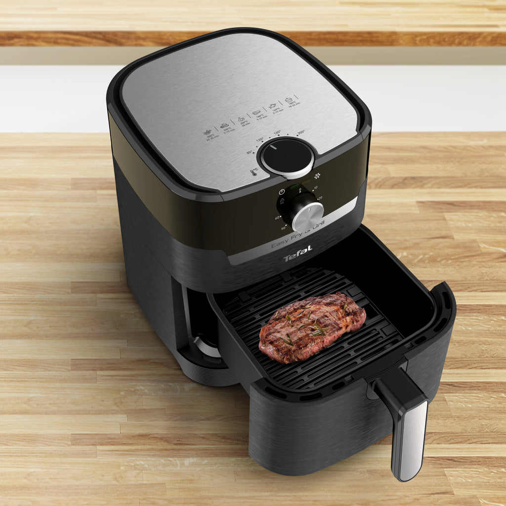 Tefal Easy Fry & Grill EY5018 Unique 4,2 L Autonome 1550 W Friteuse d’air chaud Noir