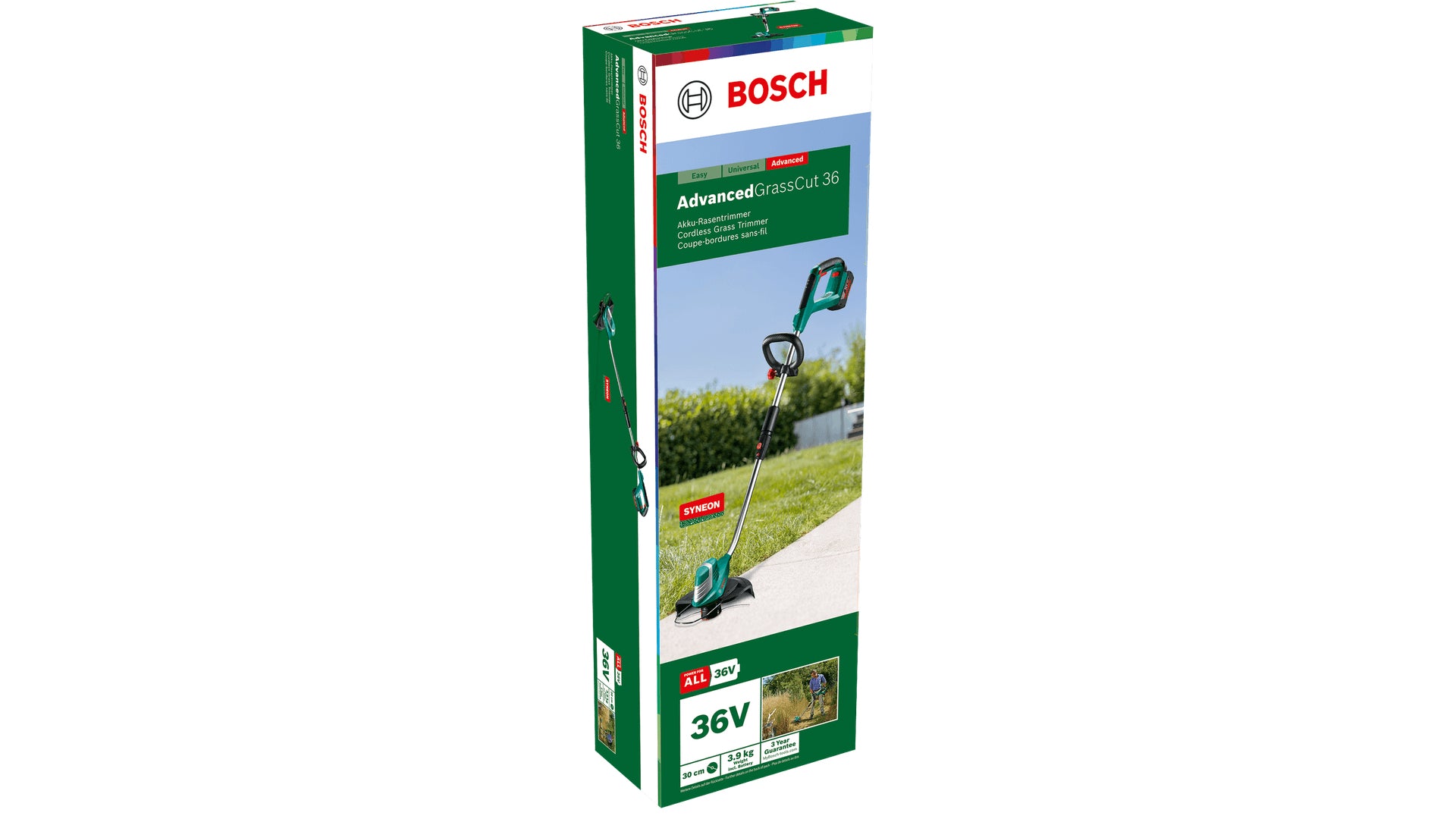 Bosch Bosch AdvancedGrassCut 36 30 cm Batterie Noir, Vert