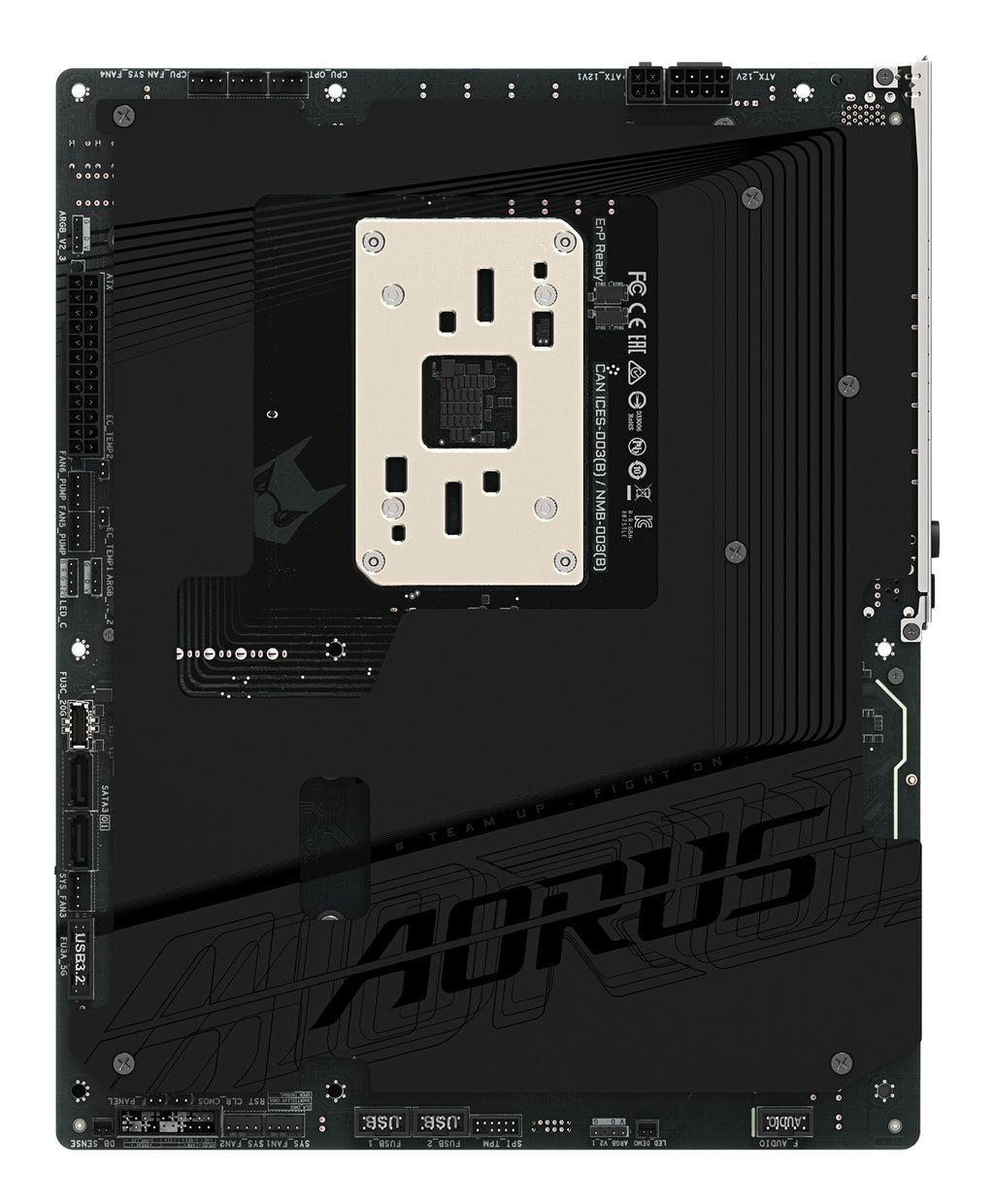 GIGABYTE X870 AORUS STEALTH Carte Mère - Prend en charge les processeurs AMD Ryzen 9000, VRM numérique 16+2+2 phases, jusqu’à 8200MHz DDR5 (O.C.), 2xPCIe 5.0 + 2xPCIe 4.0, Wi-Fi 7, LAN 5GbE, USB 4